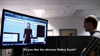 Let's keep in touch online: A Facebook-aware virtual human interface