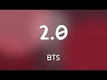BTS 2 0 Lyrics