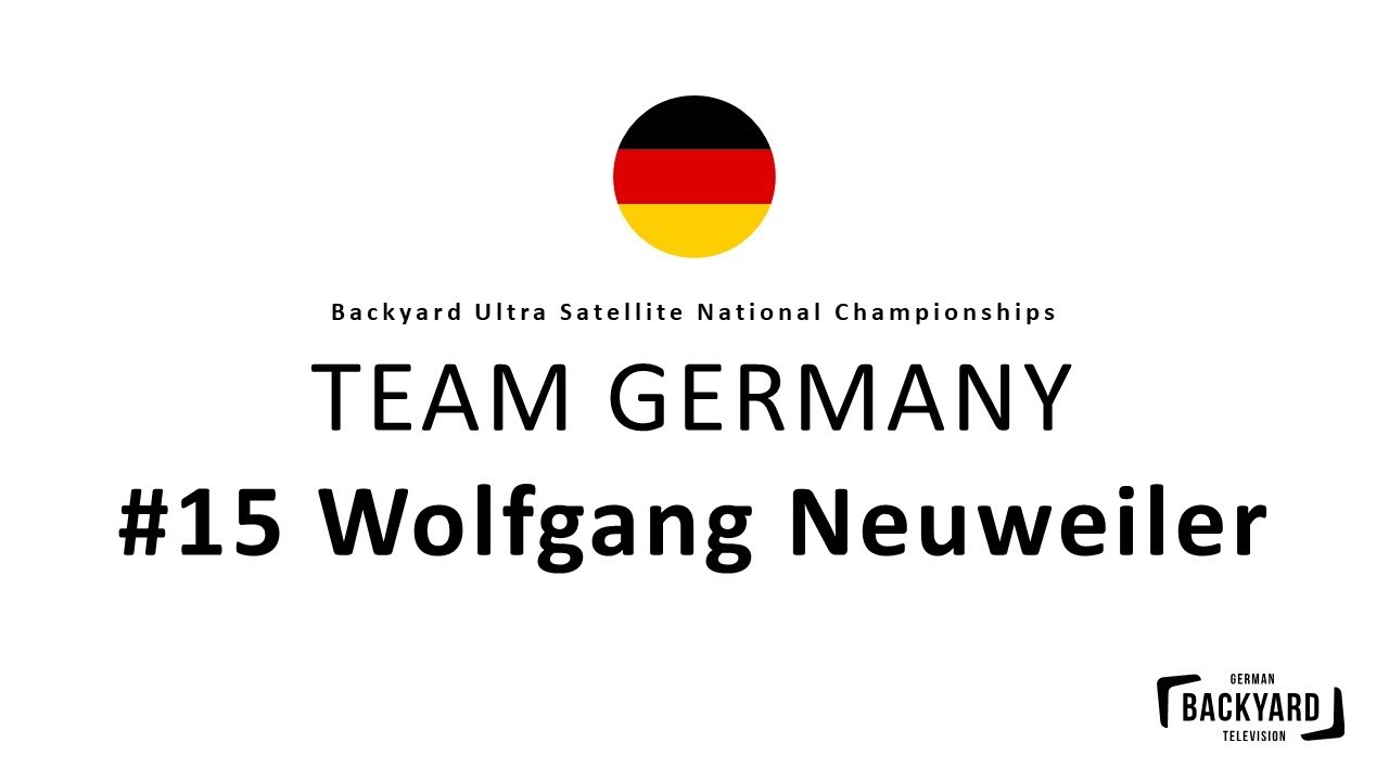 BACKYARD ULTRA + TEAM GERMANY 15 Wolfgang Neuweiler + Big Dog´s