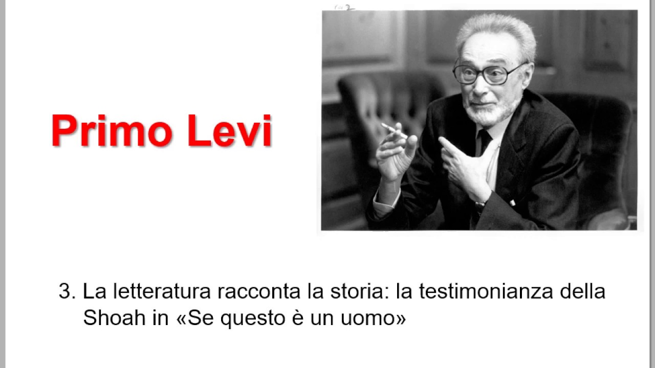 se questo è un uomo primo levi