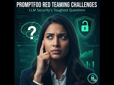 Promptfoo red teaming video thumbnail