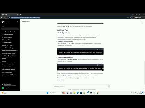 convert python to linux executable