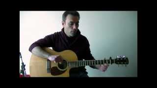 Video thumbnail of "Cours de guitare Express, Je suis un Homme (Zazie)"