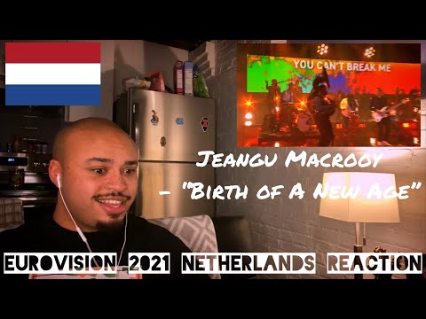 EUROVISION 2021 NETHERLANDS REACTION - Jeangu Macrooy ?Birth of a New Age?
