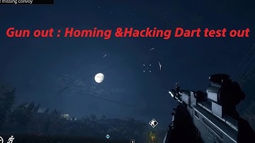 Gunout:  Homing Turret & Hacking Dart Test