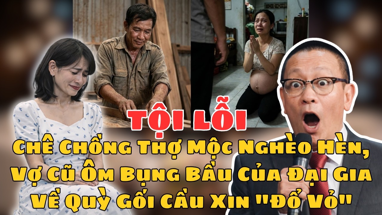 TÂM SỰ CÙNG VĂN SÂM : Vợ Cũ Ôm Bụng Bầu Của Đại Gia Về Quỳ Gối Cầu Xin 