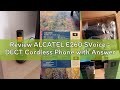 Review ALCATEL E260 SVoice - DECT Cordless Phone with Answering Machine - Compact Design - Large Bac