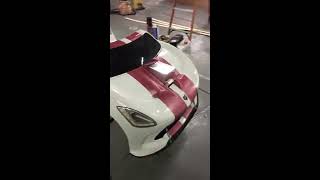 48V Chain Drive Powerwheels Viper .  "Project V".  First drive train test