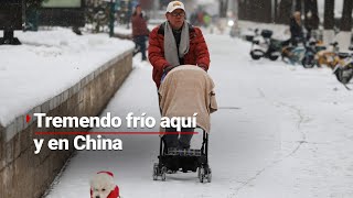¡Fría Navidad! Beijing, la capital de China, enfrenta las temperaturas más bajas