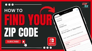 How To Find Your Zip Code on Nintendo Switch !