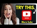 The 40 second YouTube Hack That Helps You Get More Subscribers