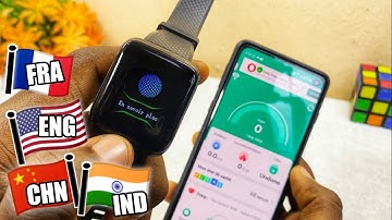 How To CHANGE Smart Bracelet Language NOW