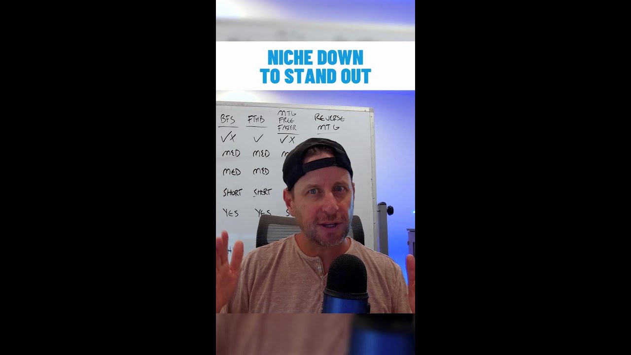 Niche Down to Stand Out