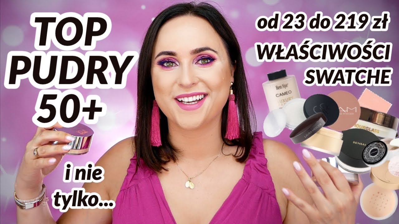 NAJLEPSZE PUDRY SYPKIE DLA... WYMAGAJĄCYCH - TOP PUDRY - OD 23 zł do 219 zł - SWATCHE+WŁAŚCIWOŚCI