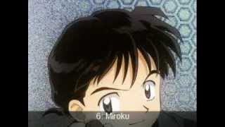top 10 inuyasha characters