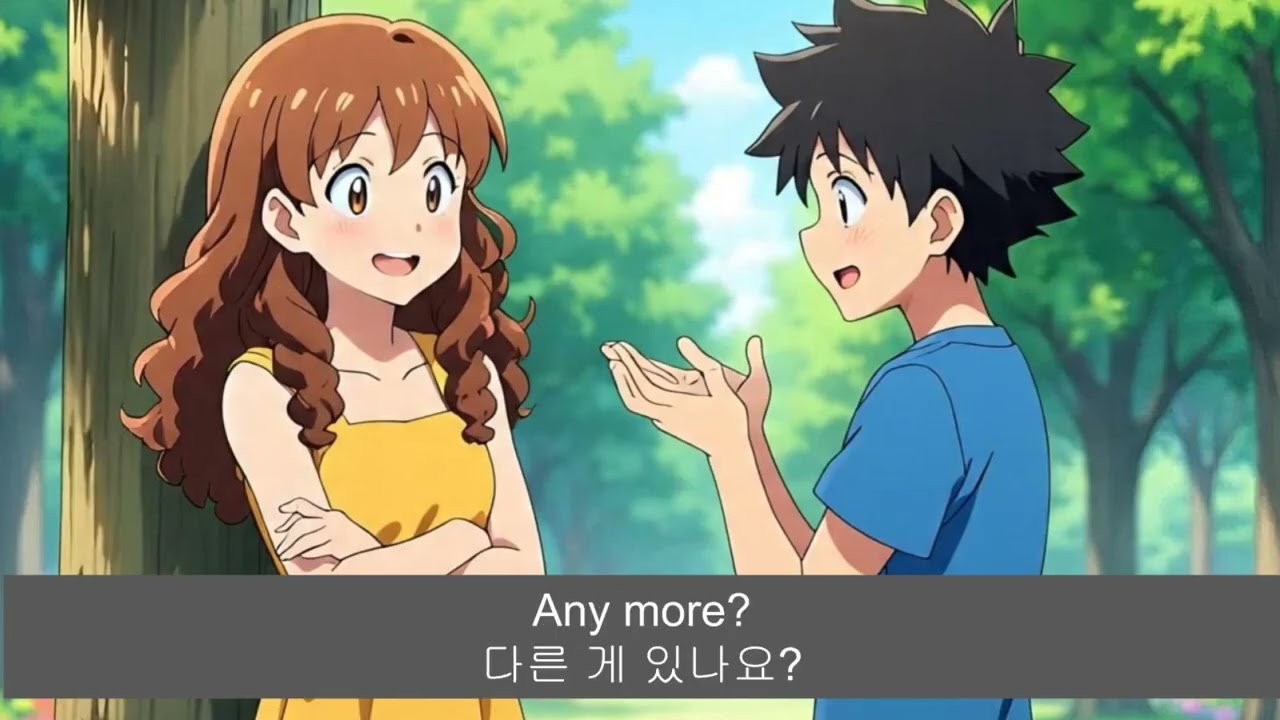 English Korean Practice Conversation - Funny childhood memories