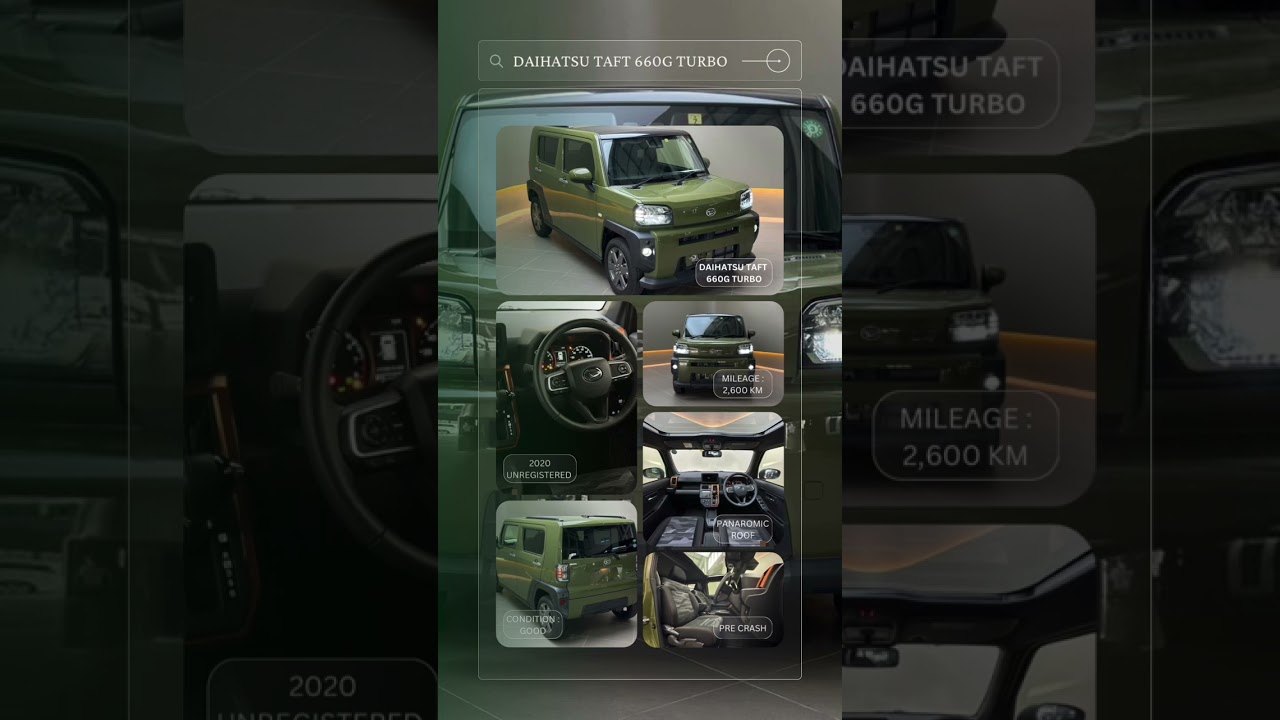 DAIHATSU TAFT 660G TURBO