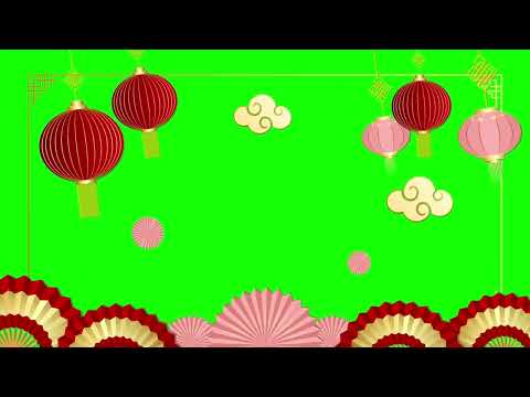 Video Background new year green screen| Chúc mừng năm mới... - youtube