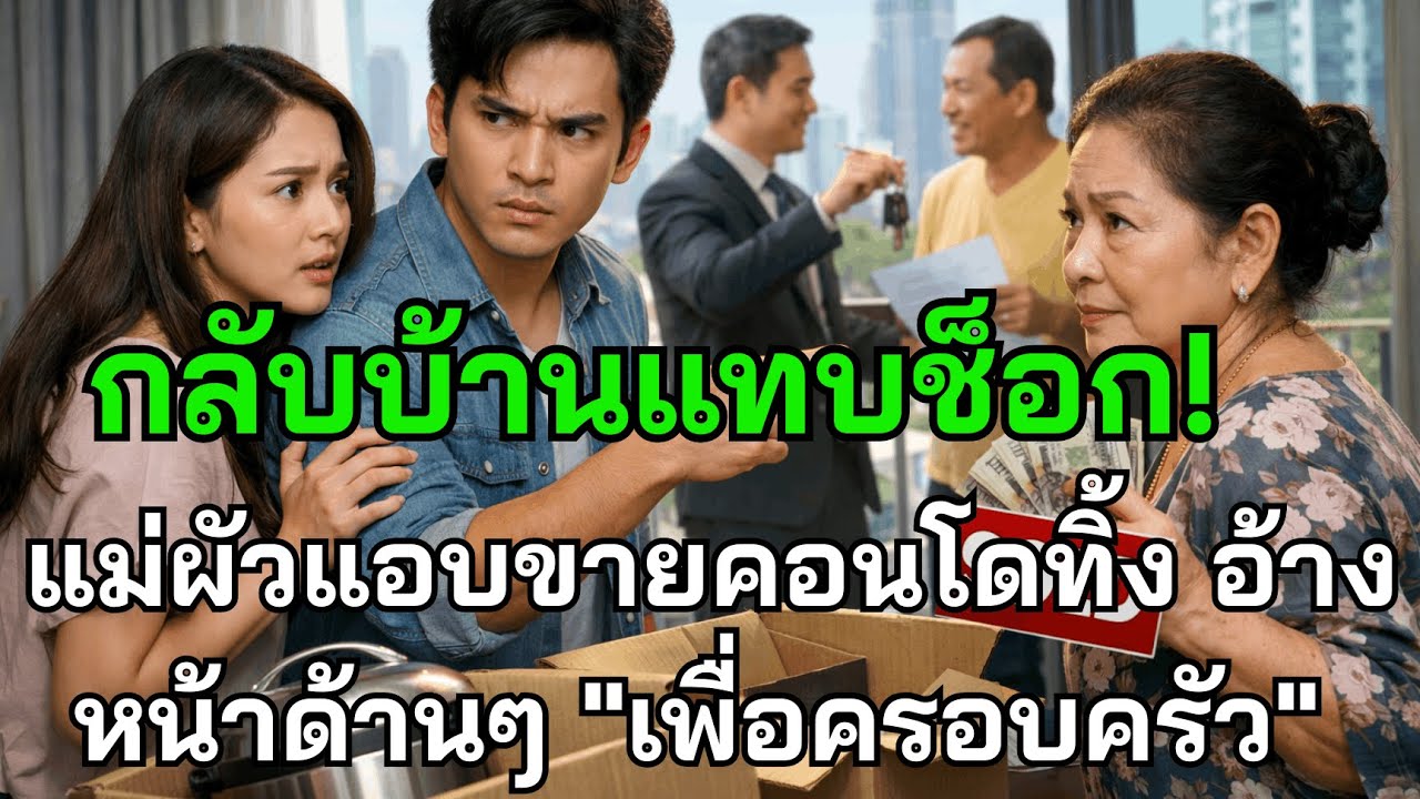 ไม่อยู่ 1 เดือน กลับมาบ้านโดนขาย! แม่ผัวฉลองเงิน 5 ล้าน สะใภ้ฟ้องแหลกส่งยกครัวเข้านอนคุก