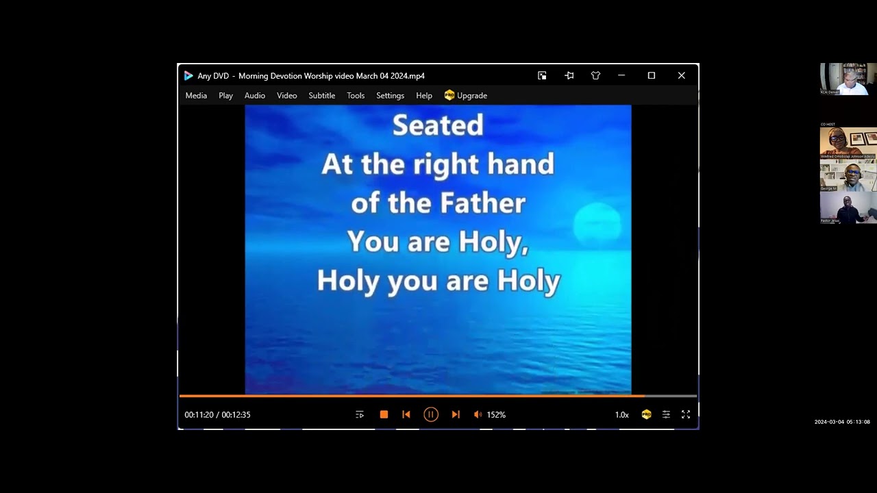 MORNING DEVOTION PROGRAM MONDAY MARCH 04, 2024 - YouTube