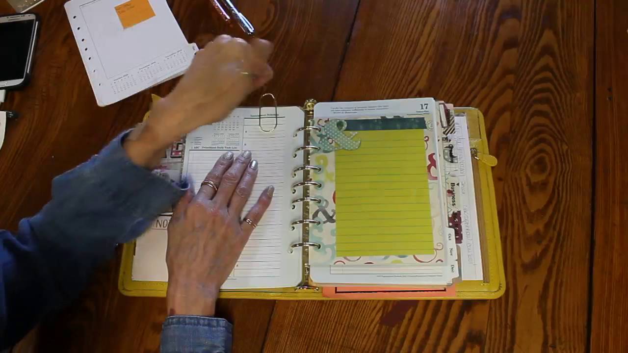More FRANKLIN PLANNER Info FUN YouTube
