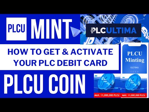 PLCU - Ultima Farm Minter - How To Get & Activate & Use Your PLC Debit Card
