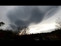 Timelapse del paso de la borrasca Karlotta que nos trajo vientos huracanados y espectaculares nubes