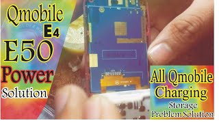Qmobile E4 ,E50 ,All Qmobile And China Keypad Charging Storage Problem Solution