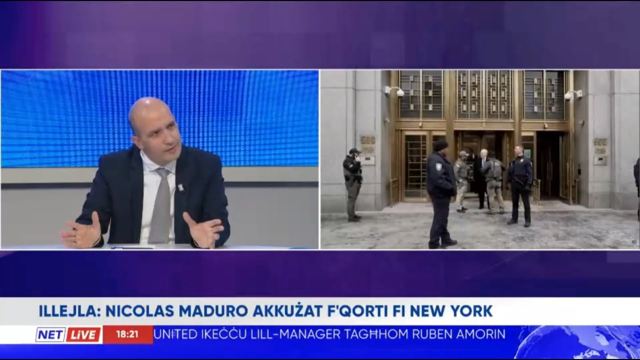 NET Live - Dr George Vital Zammit dwar il-ħtif tal-President Maduro - 05 Jannar 2026