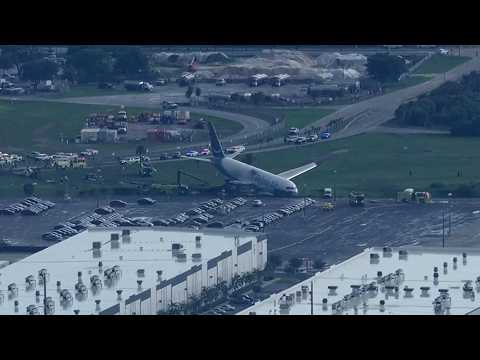 Amazon cargo plane overruns runway at Miami airport, killing 5