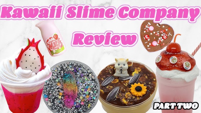 🐚🐚Kawaii Slime Company Signature Slime🐚🐚 . I had to do a clear