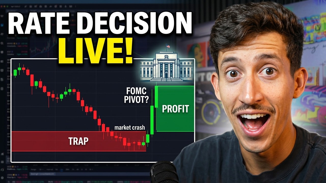 LIVE NOW: FOMC RATE DECISION & PRESS CONFERENCE 2026 LIVE NOW: FOMC RATE DECISION & PRESS CONFERENCE 2026