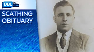 Son Says Caustic Obituary About Dad Was 'A Way to Cleanse' Himself and 'Let That Part of My Life Go' Son Says Caustic Obituary About Dad Was 'A Way to Cleanse' Himself and 'Let That Part of My Life Go'