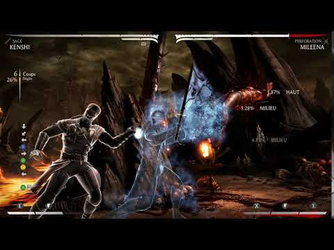 Mortal Kombat XL: Kenshi (Balanced) 1Bar 33% bnb Combo