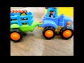 Tractor Cartoon Animals in Garage - Kids Story -  #mirglory Toys Cars kids learning videos