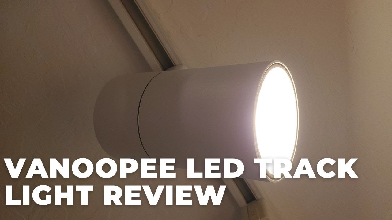 VANoopee LED Track Light Review and Demo