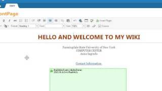 Wiki Tutorial