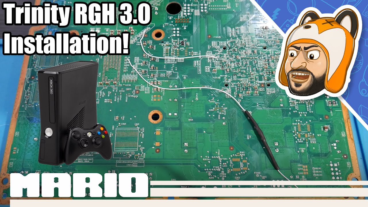 How to RGH3 a Xbox 360 Slim (Trinity) - Chipless RGH 3.0 Tutorial! - YouTube