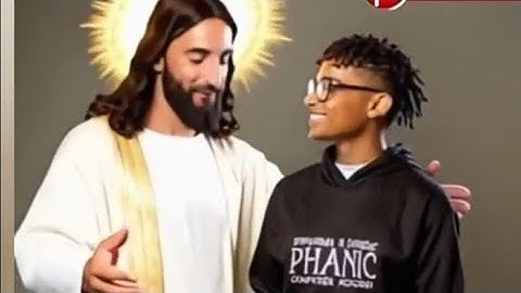 how to create Jesus hugs ai effect on mobile. #ai#jesus#viral #tech #effects#Al#trending