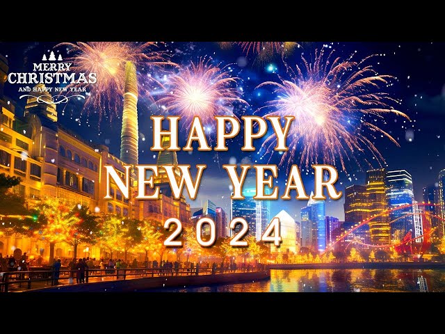 Top Happy New Year Songs 2024 🎁 Best Happy New Year Music 🎉 Beautiful New Year's Eve Ambience class=