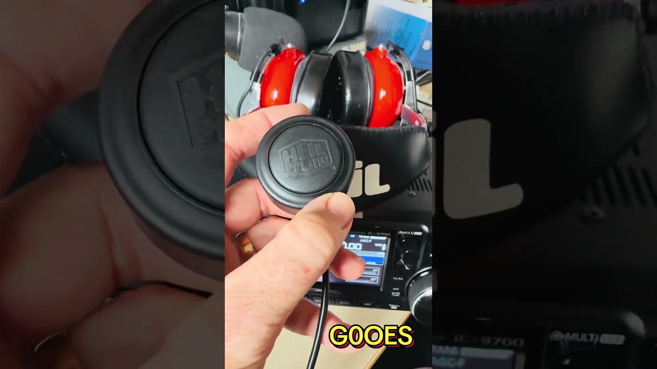 Icom users. Connecting Heil Pro-7 the serious operator headset 