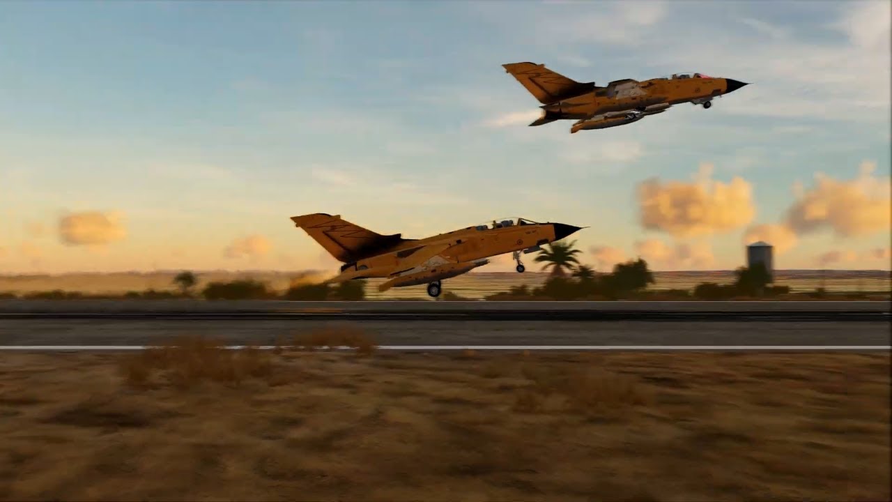 Dcs World 2.5.6 - Panavia Tornado IDS - Follow The Leader In The Gulf -4K 60Fps