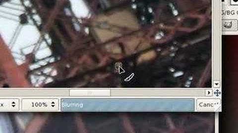 Fixing a tilted horizon in GIMP