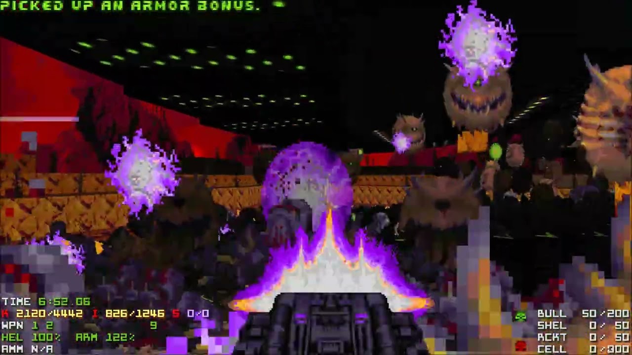 Doom 2 Junk Food 4 Level 36 UV Max in 