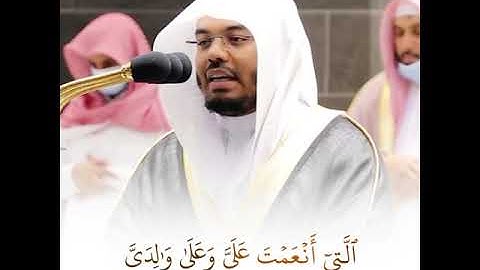 " ووصينا الانسان بوالديه حسنا ... " القارئ : ياسر الدوسري