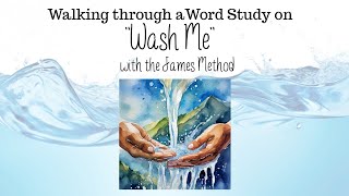 Word Study "Wash Me"