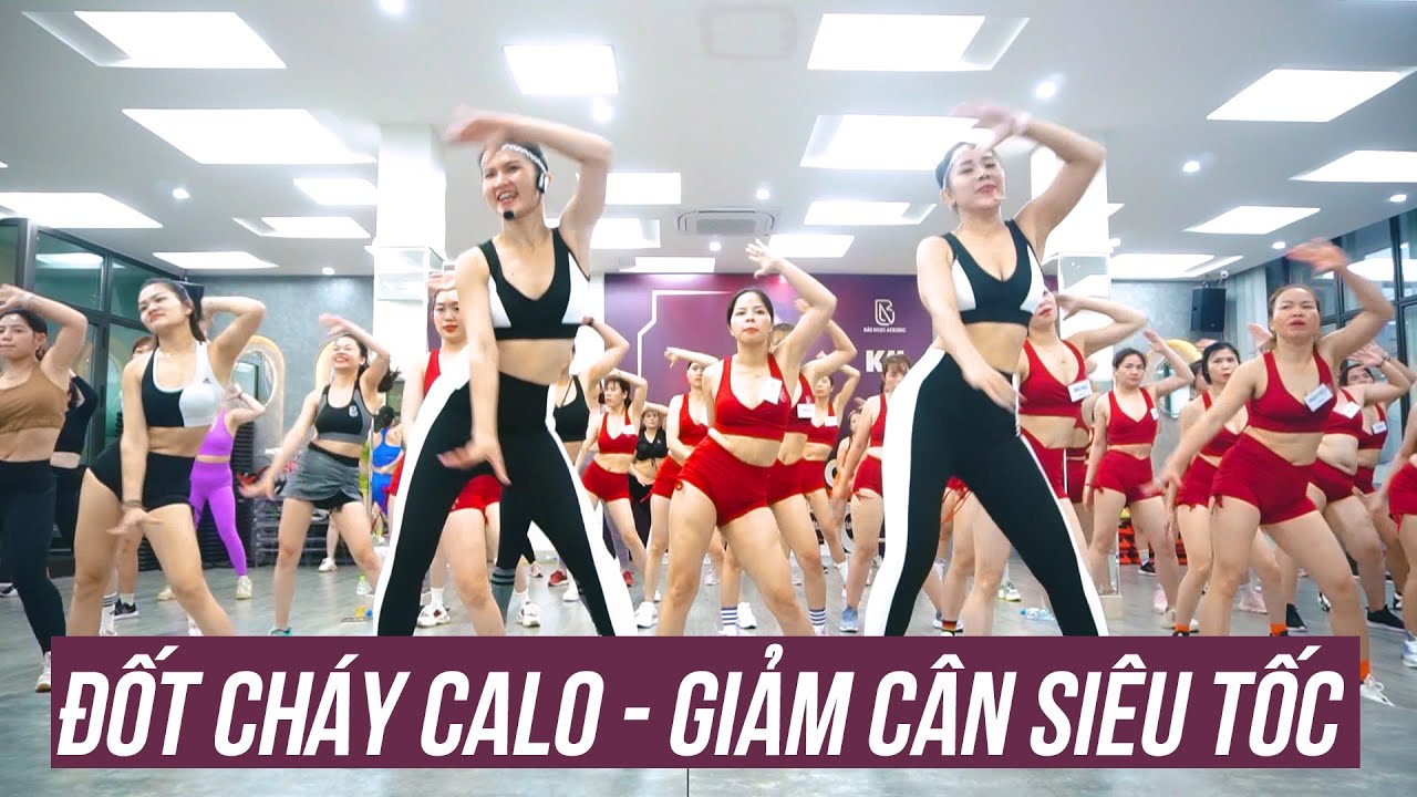 ĐỐT CHÁY CALO - GIẢM CÂN SIÊU TỐC | BẢO NGỌC AEROBIC
