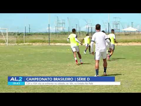 CSA encara o ASA em duelo pela liderança da Série D - 21/05/2026