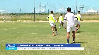 CSA encara o ASA em duelo pela liderança da Série D - 21/05/2026