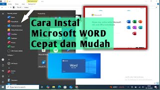 Gratis! Cara Instal Microsoft Word Mudah dan Cepat Gratis ieu mah Tutorial by Anisa Official